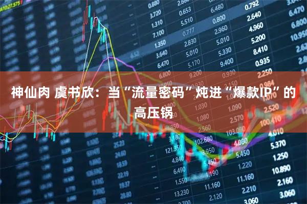 神仙肉 虞书欣：当“流量密码”炖进“爆款IP”的高压锅